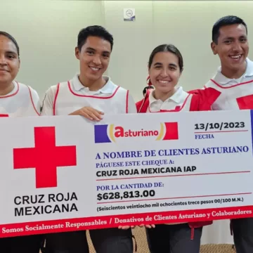 Donativo Cruz Roja Mexicana