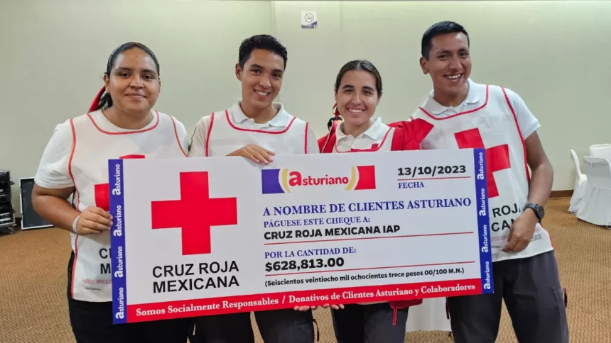 Donativo Cruz Roja Mexicana